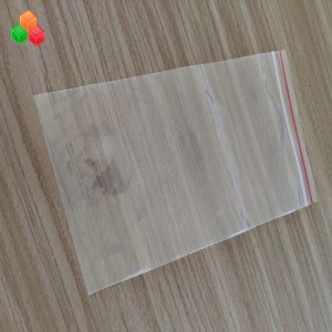 Precio de fábrica tamaño de impresión personalizado reutilizable sello de prensa transparente plástico PE PP zip lock bolsa de embalaje para alimentos \/ prendas de vestir