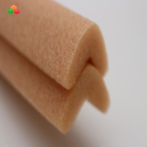 Material de protector de esquina de borde de espuma epe de alta densidad a prueba de golpes para embalaje de envío de muebles \/ máquina