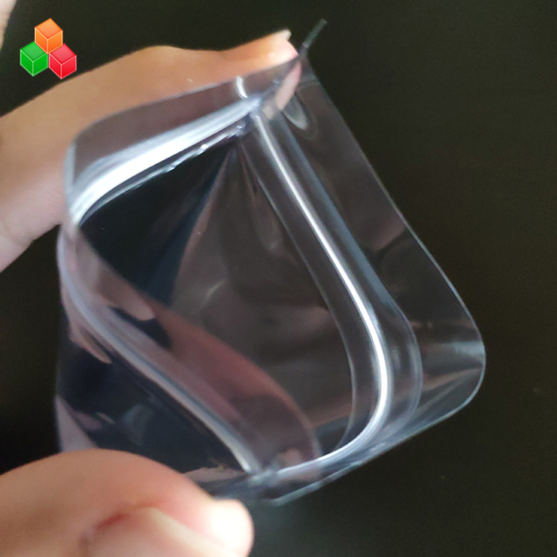 Embalajes de productos electrónicos con protección contra el agua de alta calidad pueden sellar la cremallera de plástico polietileno contra bolsas de plástico electrostático